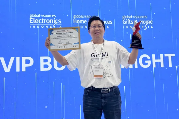 Представитель GetMi на мероприятии Global Sources Electronics Indonesia
